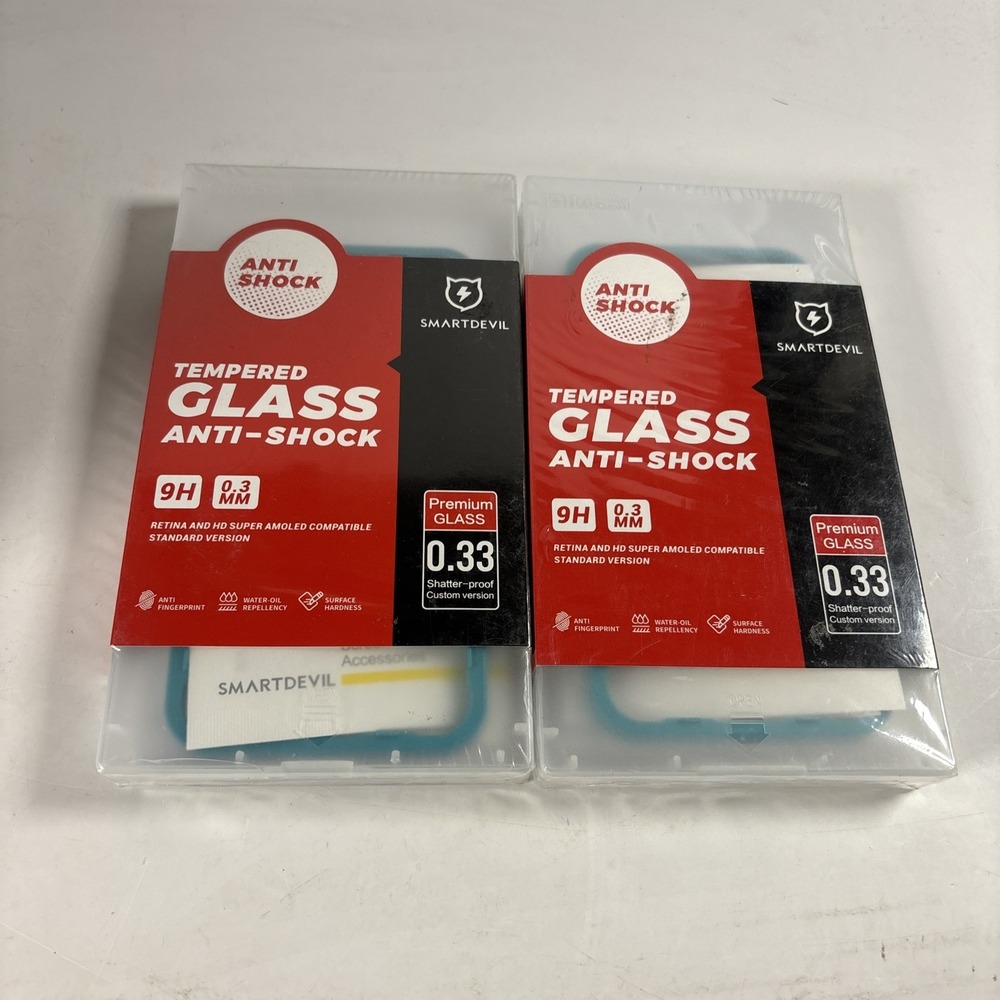 Smartdevil 3 pack tempered glass screen protector for Apple IPhone 14 Pro Max2pk